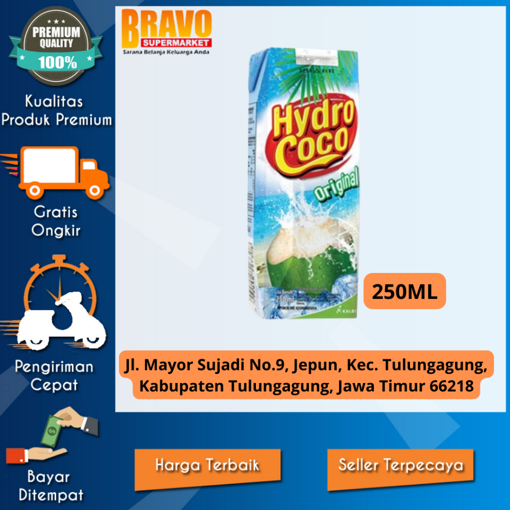 

Bravo Supermarket Tulungagung - Hydro Coco 250ml