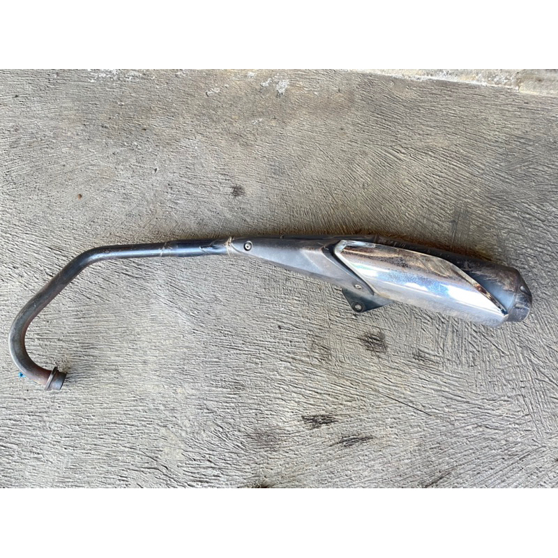 Knalpot megapro mono megapro new ori copotan