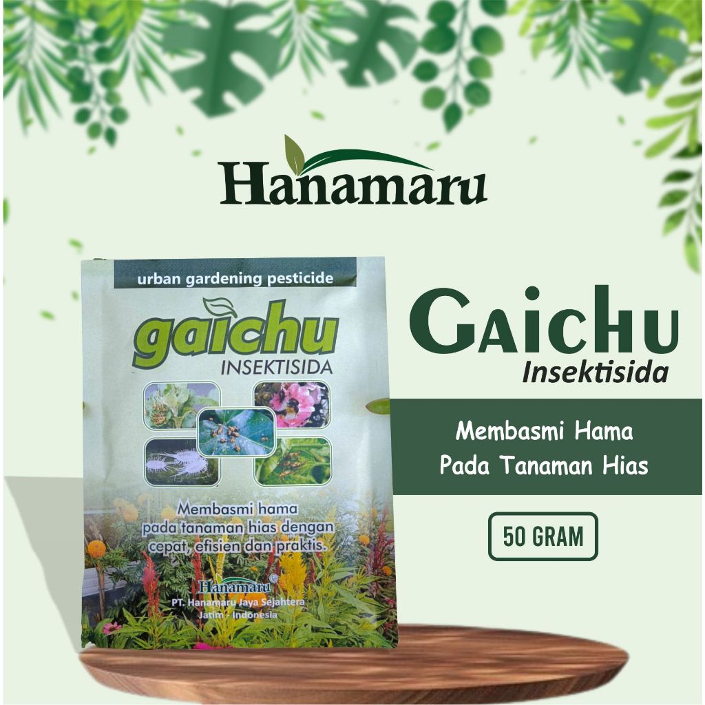 HANAMARU GAICHU - INSEKTISIDA UNTUK MEMBASMI HAMA PADA TANAMAN HIAS