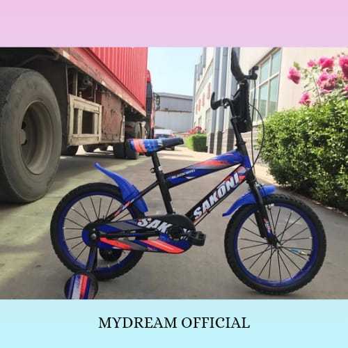 SEPEDA ANAK LAKI SAKONI BLACK BIRD UKURAN 18 INCH, SEPEDA BMX READY SEMUA WARNA - TERMURAH