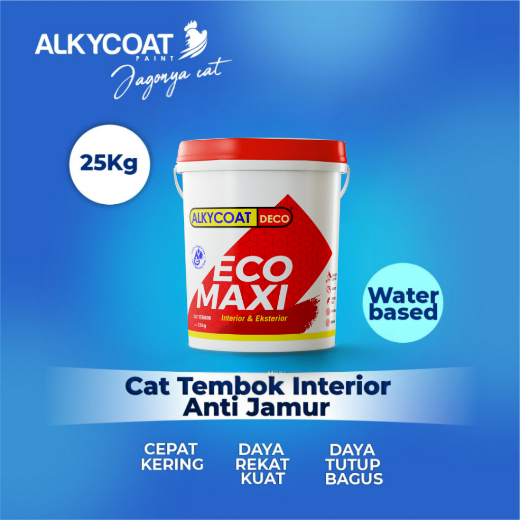CAT TEMBOK INTERIOR / Cat Dinding Anti Jamur / Cat Dinding Ekonomis/ Cat Tembok/ Cat Tembok Minimali