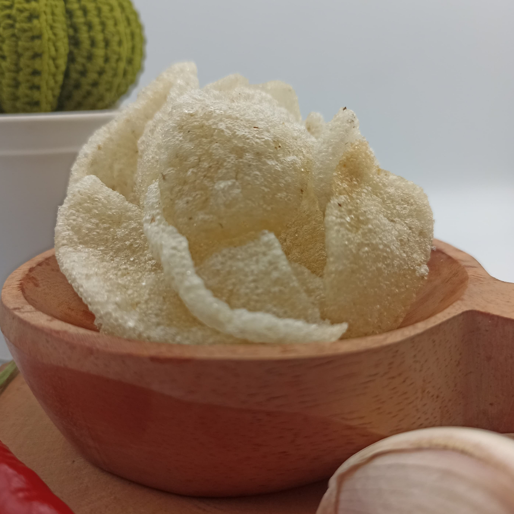 

Kerupuk Kulit Kentang Rasa Original 25 gram