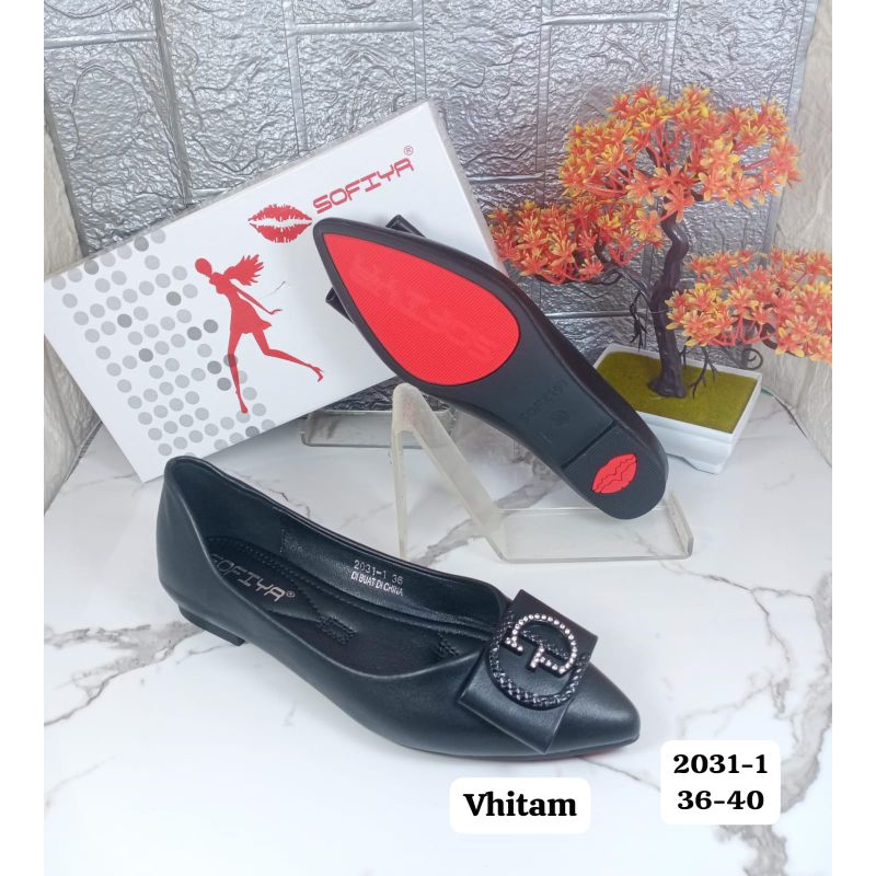 SEPATU FLAT IMPORT WANITA SOFIYA 2031-1