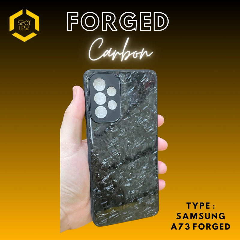 Case Samsung A73 Forged Carbon