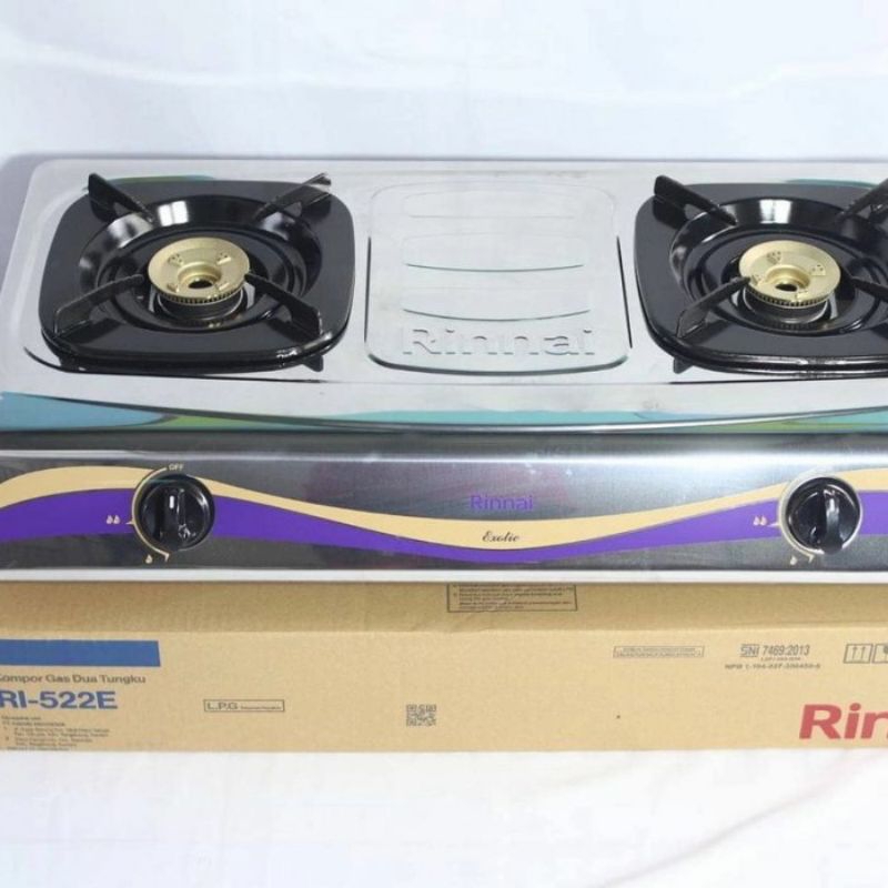 kompor rinnai 2 tungku tipe 522E
