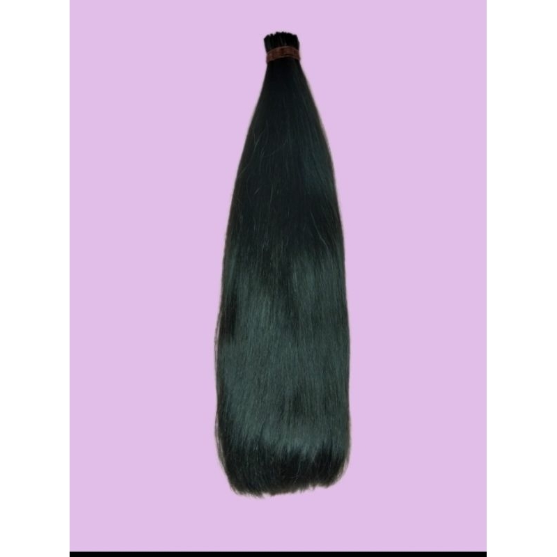 Rambut sambung 45cm 100%asli human hair 1 helai