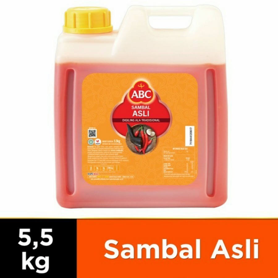 

ABC Sambal AslI 5.5kg / 6kg Derigen