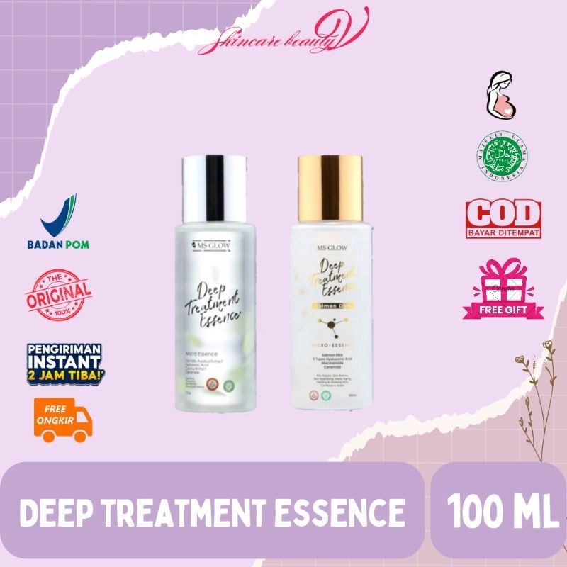 MS GLOW - Deep Treatment Essence/DTE Centela /salmon dna essence