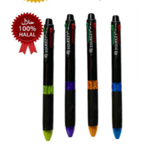 

(Pcs) SQUEEZY - Bolpen 4 Warna SQ-204C 0.7 mm