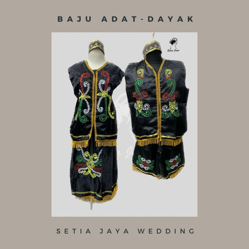 Baju Dayak Dewasa