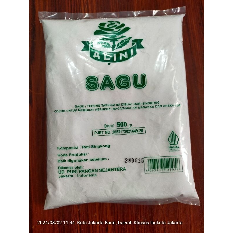 

JKL ALINI SAGU GR ( kemasan baru dari alini tepung sagu)