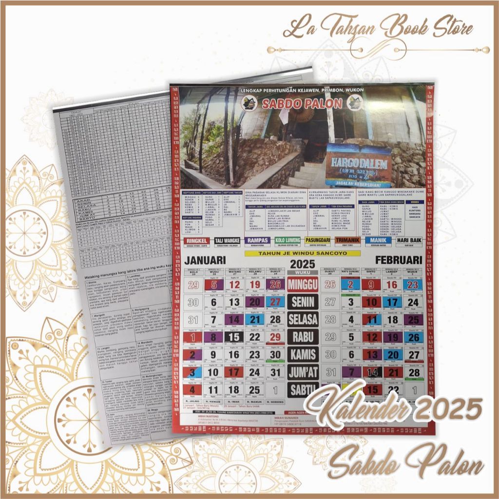 

Kalender 2025 Kalender Jawa 2025 Sabdo Palon Tanggalan Jawa Sabdo Palon 2025