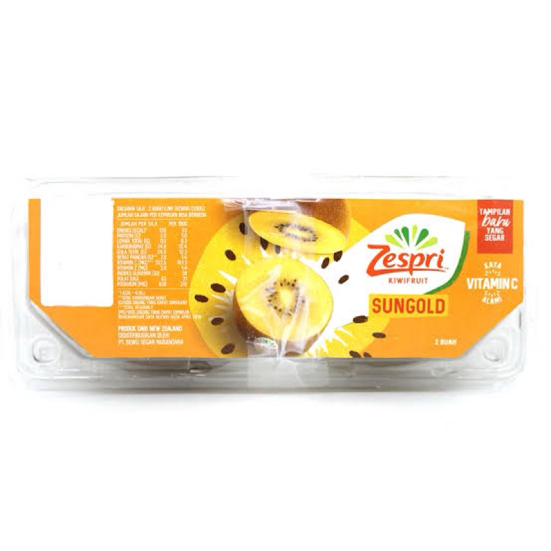 

Kiwi gold zespri isian 2 pcs perpack