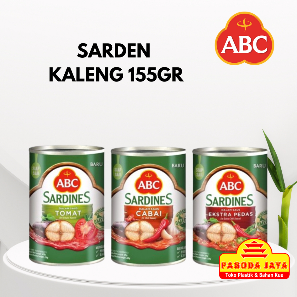 

ABC Sarden Tomat - Cabai - Extra Pedas 155gr