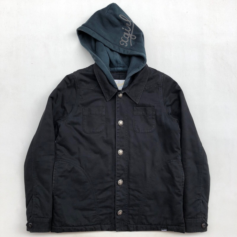 xGirl trucker hoodie jacket