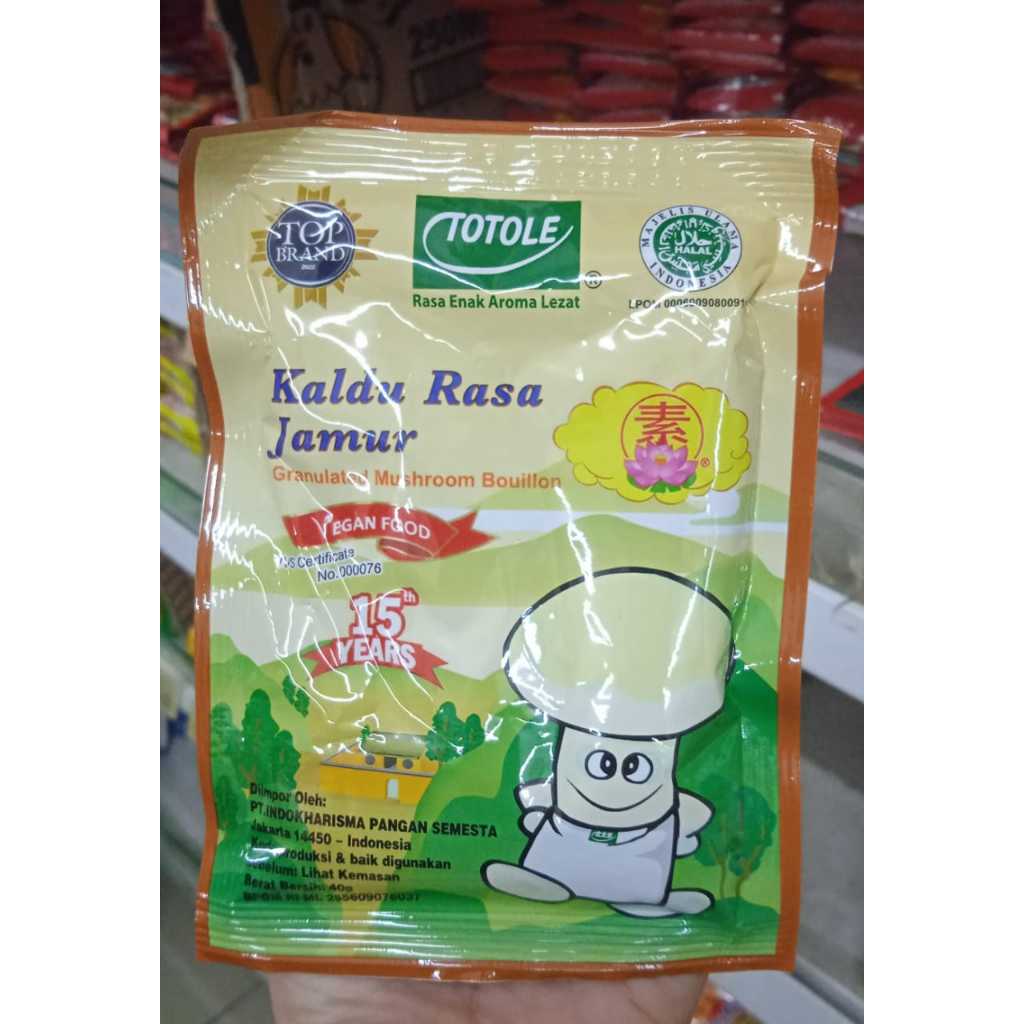 

Totole Kaldu Jamur 40gram