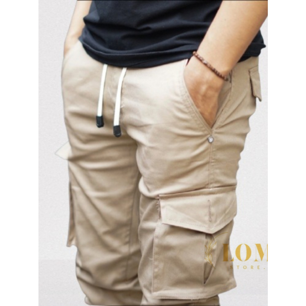CELANA JOGGER CELANA JOGGER CARGO kempol Premium/Celana panjang JOGGER CARGO PRIA