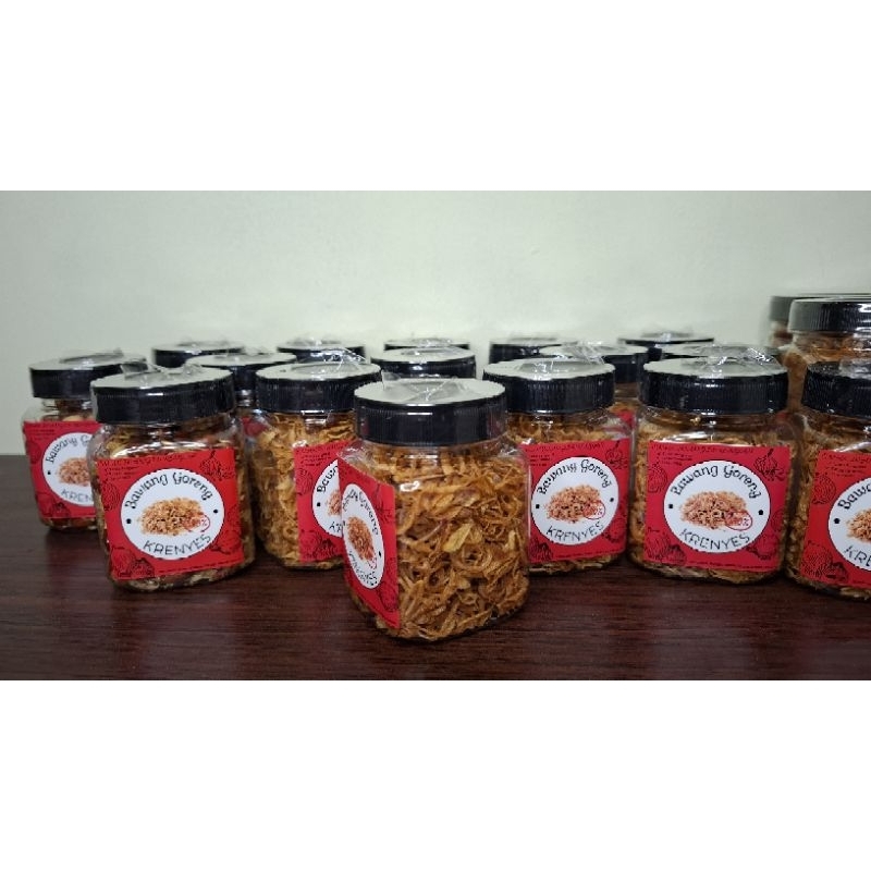 

Bawang Goreng ASLI 100% tanpa campuran 50gr & 100 gr