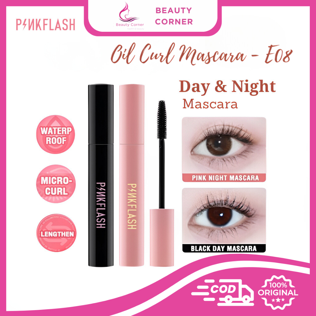 PinkFlash Oil Curl Mascara - E08