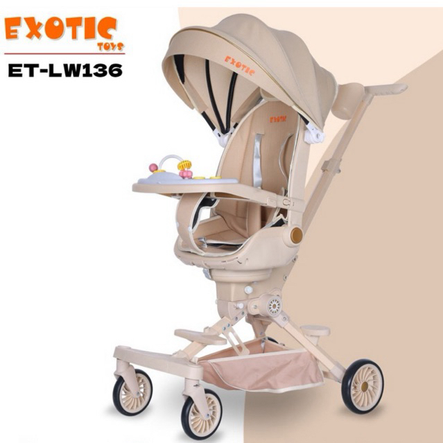 Stroller Duduk tidur rebahan Exotic LW136 ( High Quality )