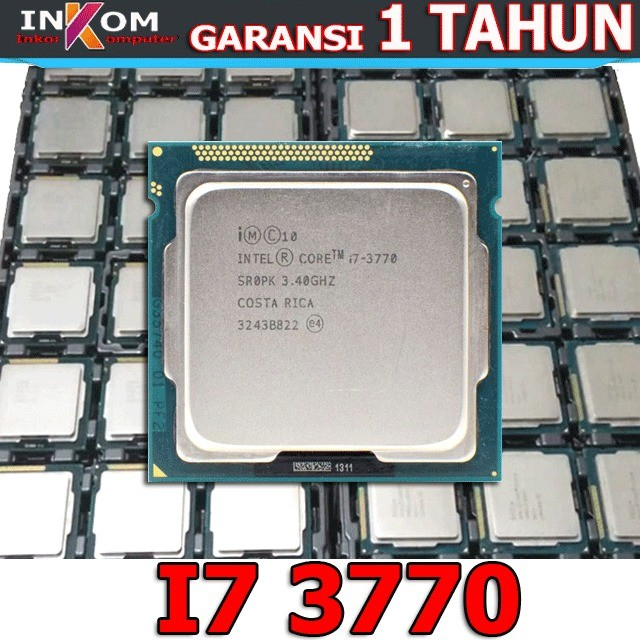 Processor Intel Core i7 3770 LGA 1155 DAN Fan Intel