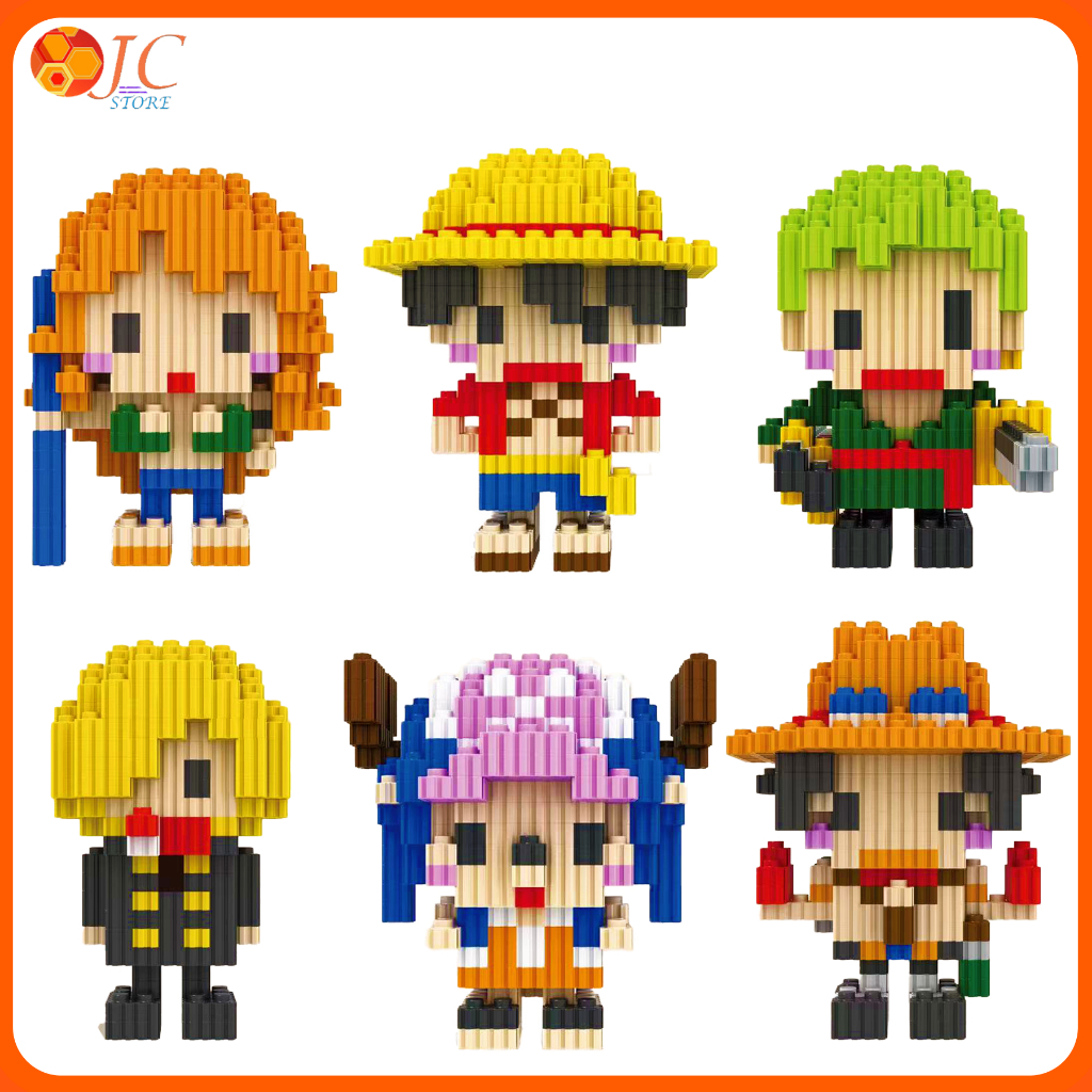 JC Nano Block One Piece Mainan Anak Balok Susun Puzzle Mini Bricks Education Toys Hadiah Koleksi 3D