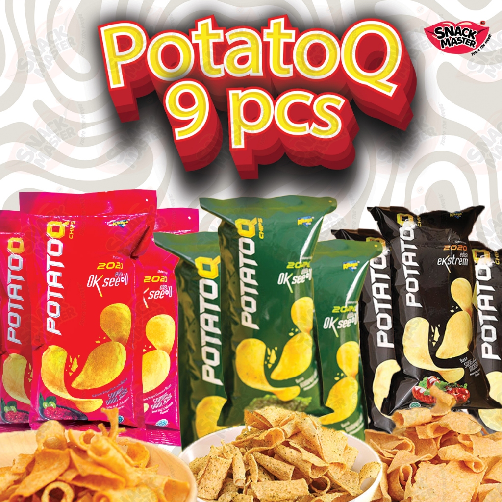 

SNACK MASTER MART - KIKOYA Varian Paket Murah POTATO CORN CHIPS KERIPIK KENTANG Cemilan Jajanan