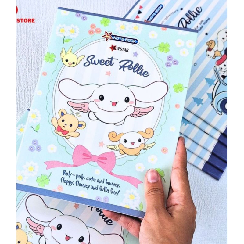 

buku tulis sanrio cinamorol kuromi