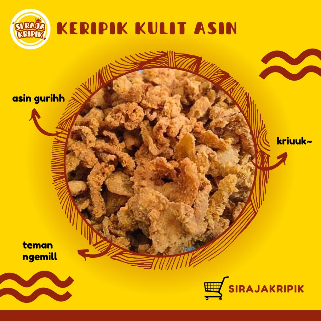 

KERIPIK KULIT AYAM PEDAS DAN ASIN | SI RAJA KRIPIK | OLEH-OLEH BANDUNG