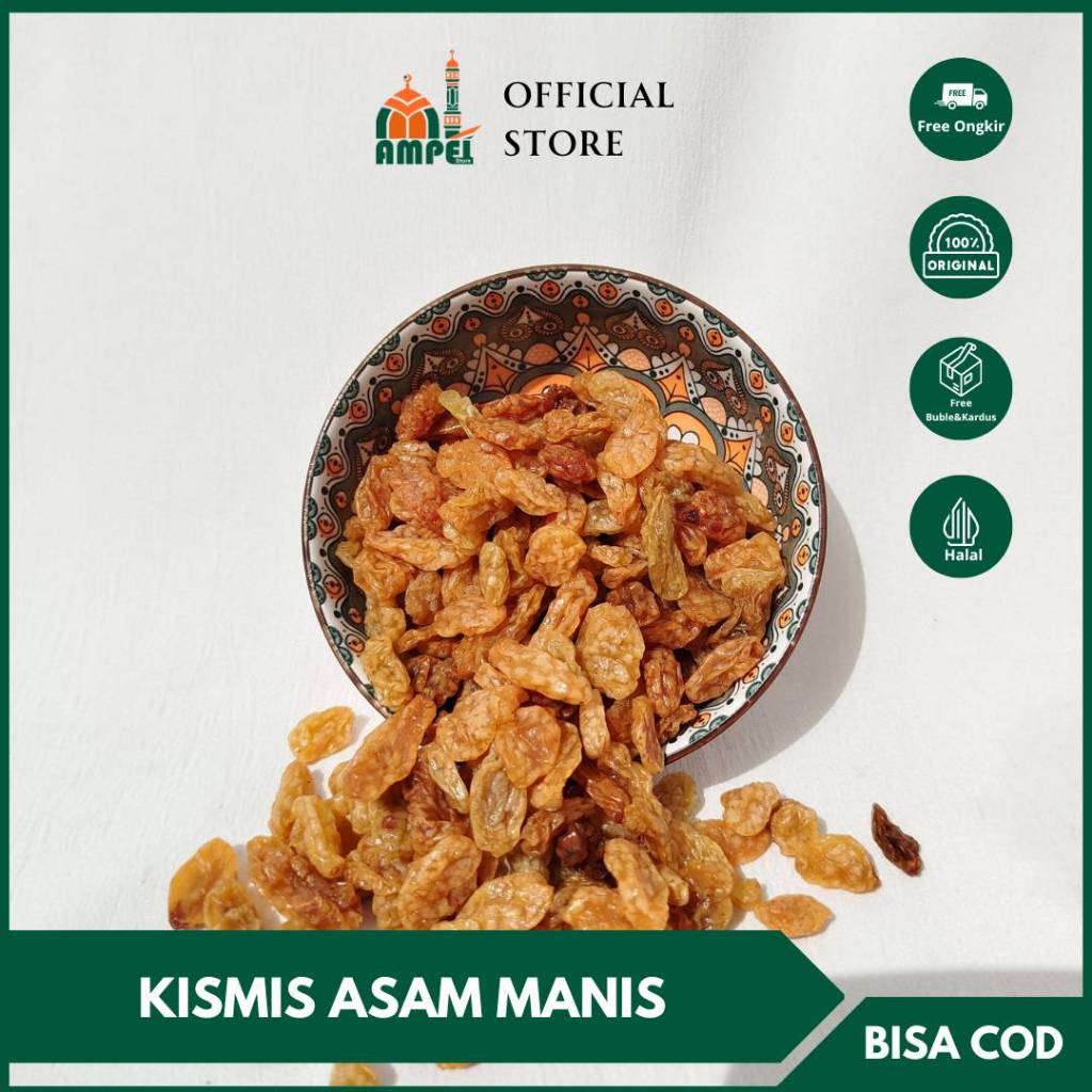 

Kismis Simin Manis 1kg Kismis Arab Kemasan Pouch Cemilan Enak dan Murah Oleh Oleh Haji dan Umroh