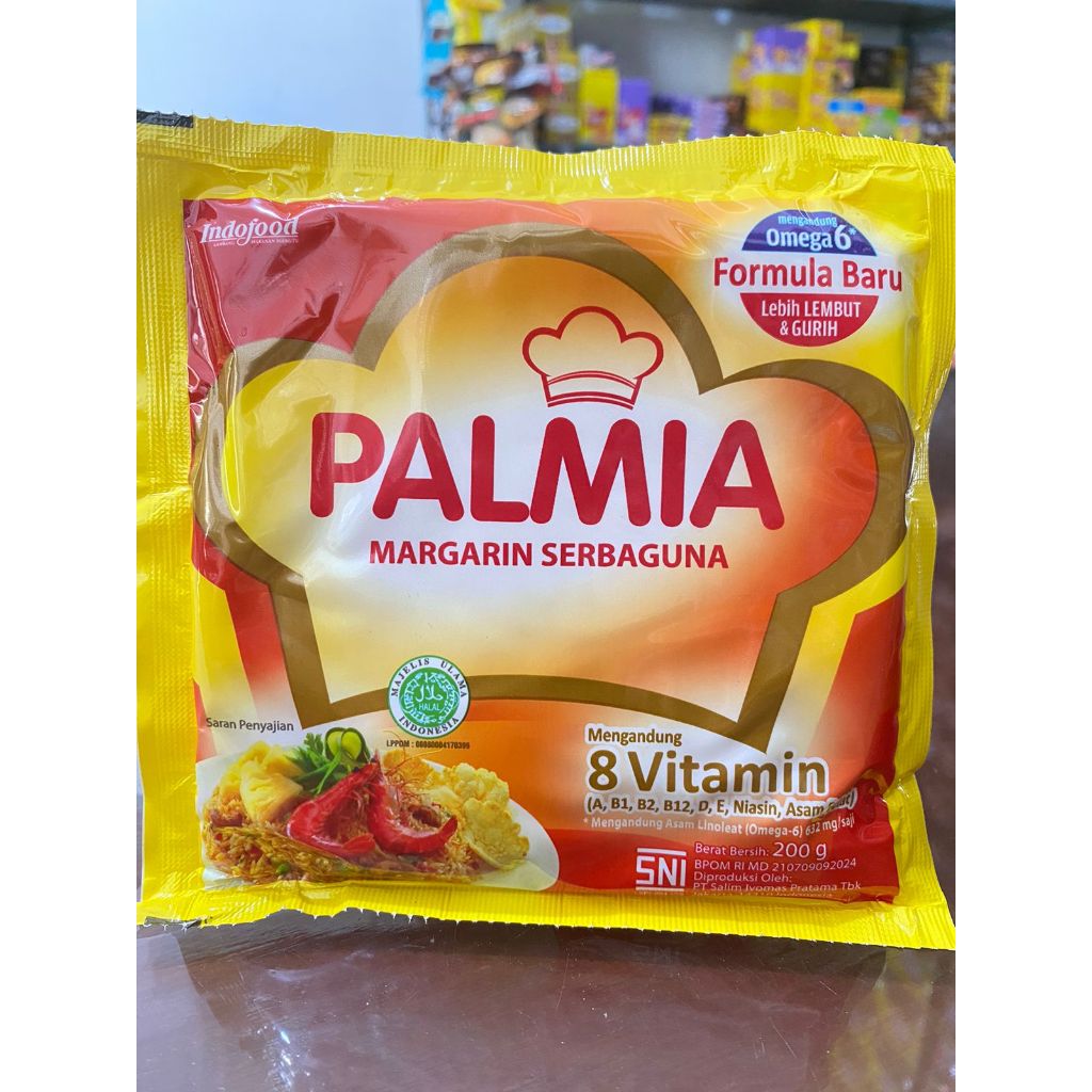 

Mentega Palmia Margarin Serbaguna Sachet 200gr