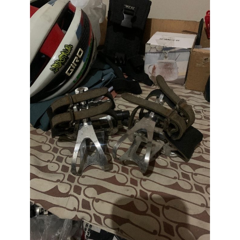 Pedalset toeclip VP