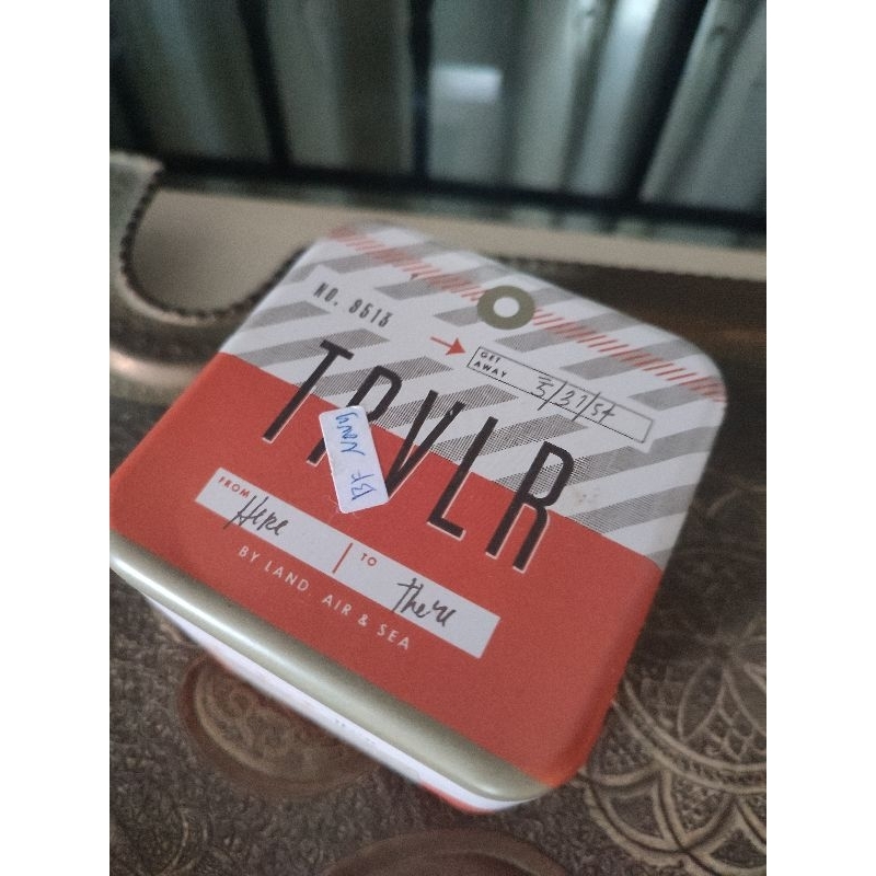 Box tin kaleng jam  fossl preloved