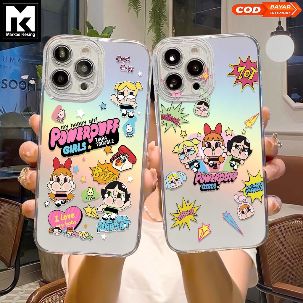Case Hologram OPPO A5S A11K A12 A7 A15 A15S A57 A77S A58 4G Motif ( PFG ) Softcase Hologram Bening T