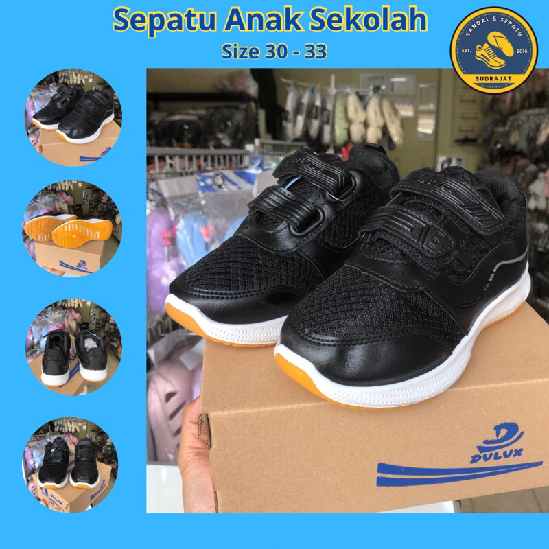 sepatu anak sekolah olahraga unisex dulux