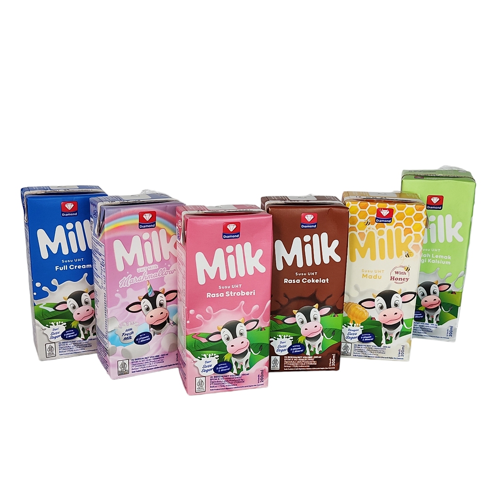 

Susu Diamond Milk UHT 200ml