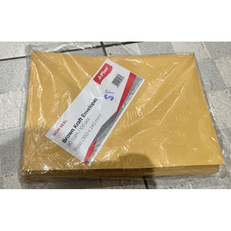 

AMPLOPL COKLAT SAMSON D FOLIO/10 LEMBAR/NON SEAL