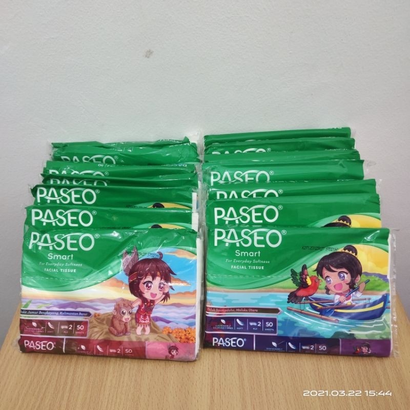 Tissue Paseo 50 sheet