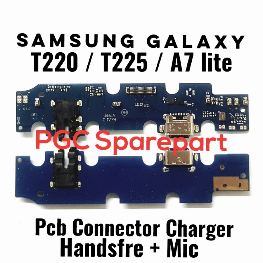 PCB Connector Charger & Mic Samsung Galaxy T220 T225 - Flexibel