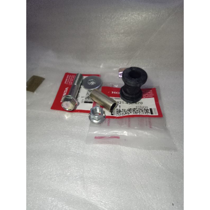 Baut set gantungan knalpot Honda Tiger original