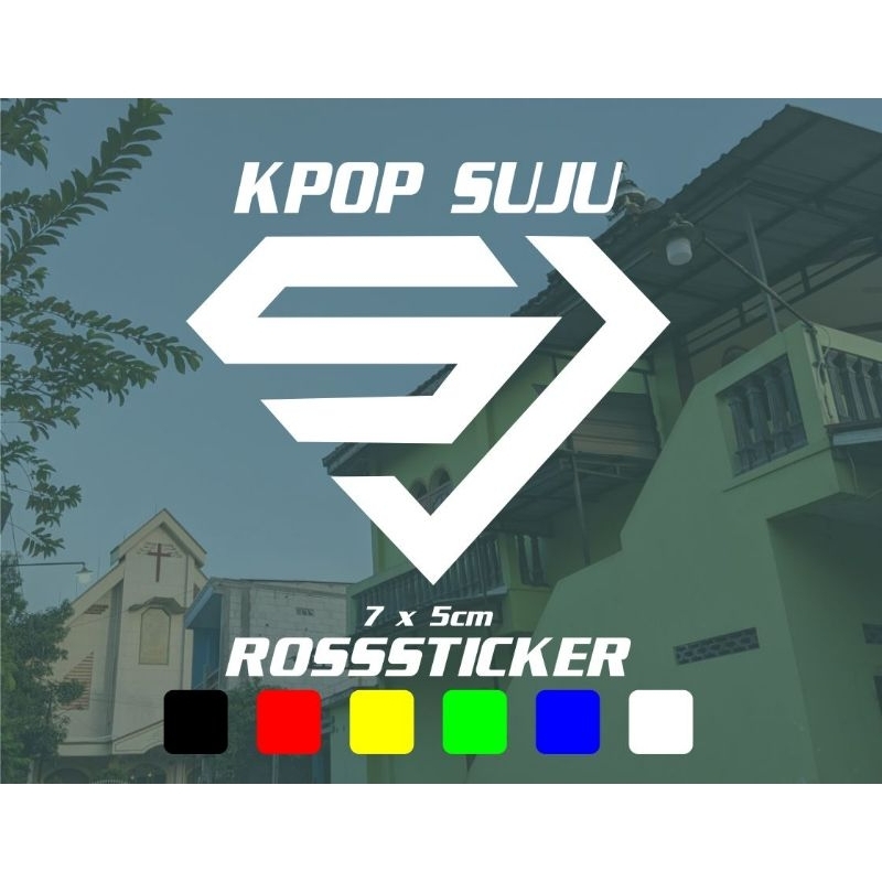 super junior cutting sticker custom logo KPOP SUJU