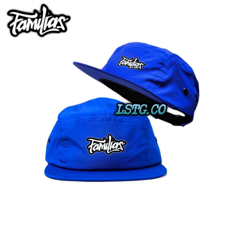 Topi 5 Panel Familias - Five Panel. Snapback Hat Cap Casual - Topi Distro Pria Wanita Premium