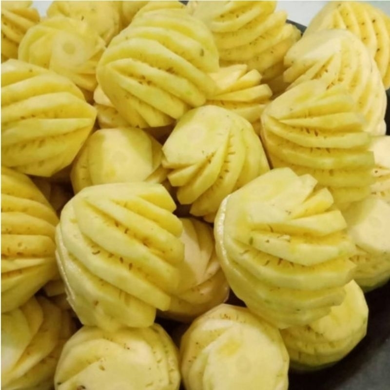 

1 buah nanas kupas
