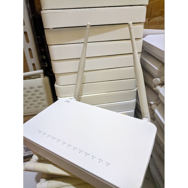8 UNIT ZTE F609 V3 PORT HIJAU