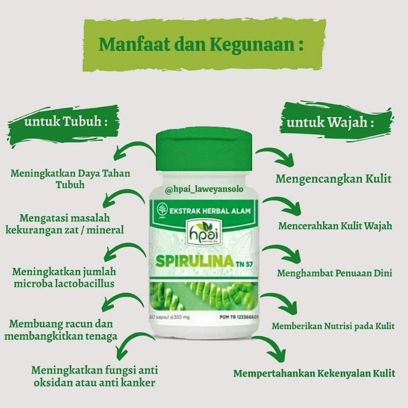SPIRULINA HPAI