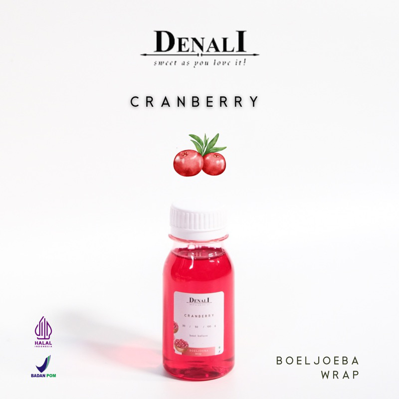 

Denali Cranberry Syrup Repack [30, 50, 100] g