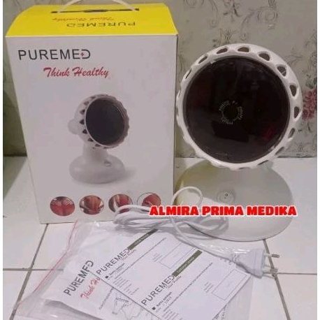 Lampu Fisioterapi / Terapi Infrared Puremed + Bohlam Philips 150 Watt