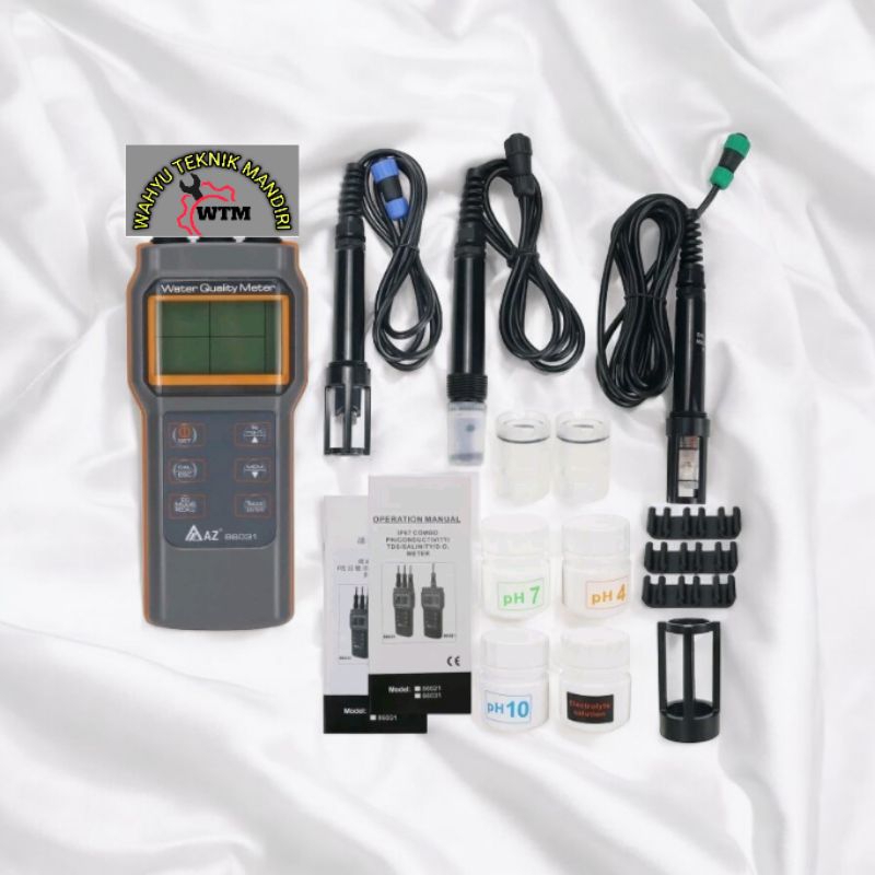 PH Cond Salt DO Meter AZ 86031 Dissolved Oxygen Salinity TDS AZ86031