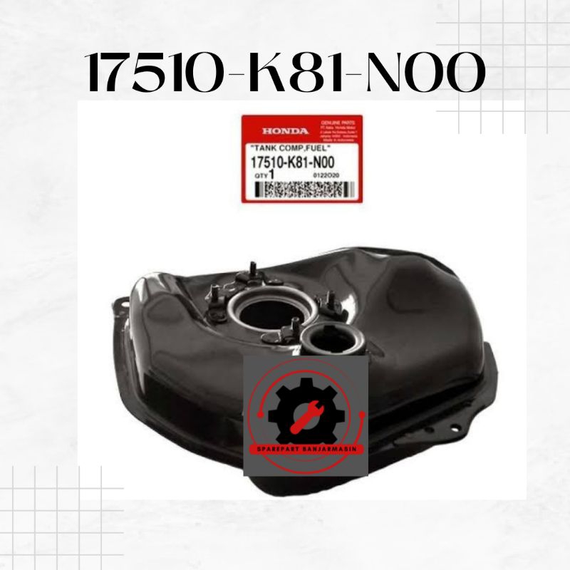 17510-K81-N00 Tangki bensin bahan bakar scoopy ban donat ring 12 beat 2017 beat street 17510k81n00 T