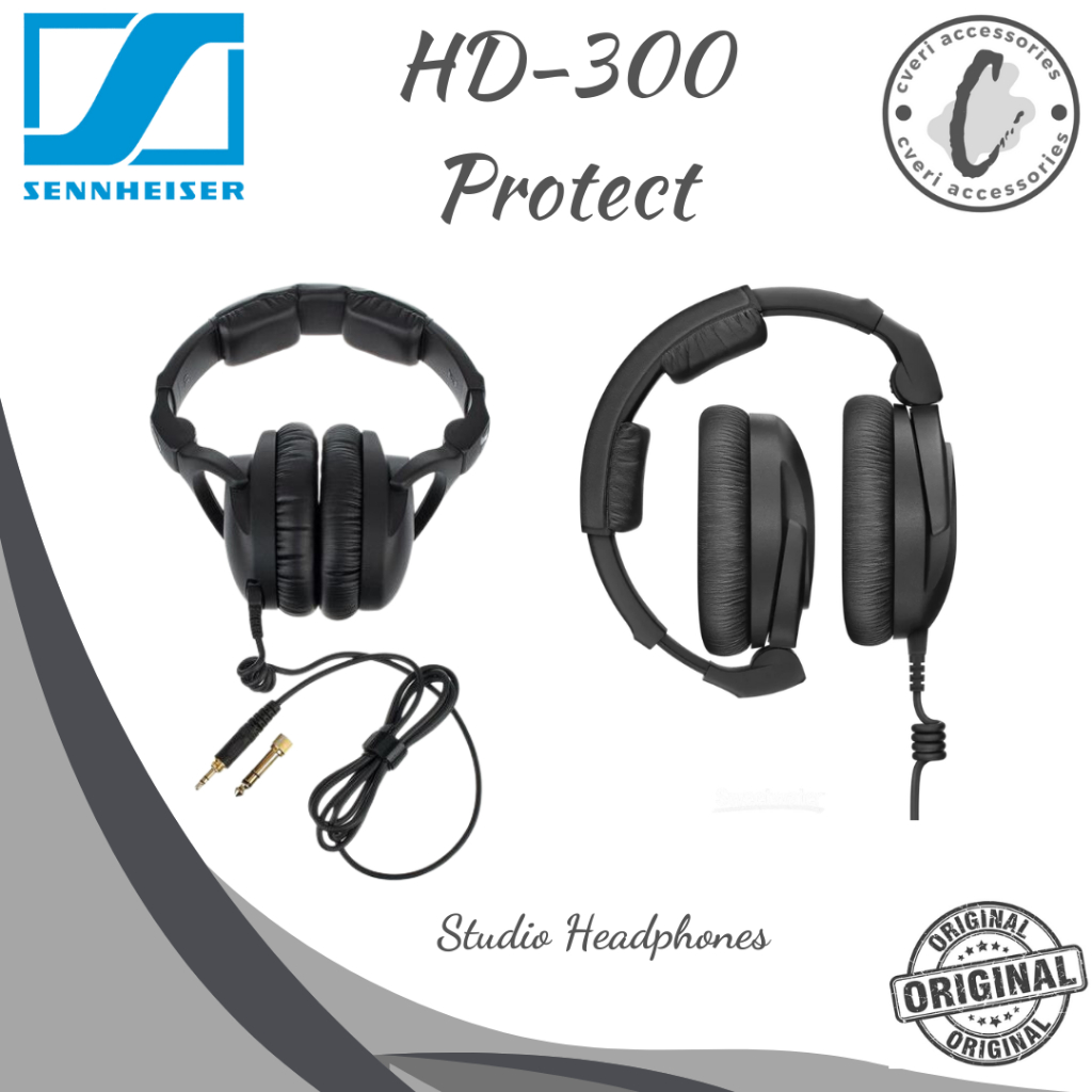 Sennheiser HD-300 Protect Closed-Back ActiveGard Monitor Headphone Original HD300